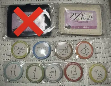 하나미야 하츠나 217find 굿즈 캔뱃지 패스 케이스