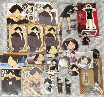하이큐!! 엽서 색지 스티커 아크릴 스탠드 캔뱃지 가쿠나 린타로