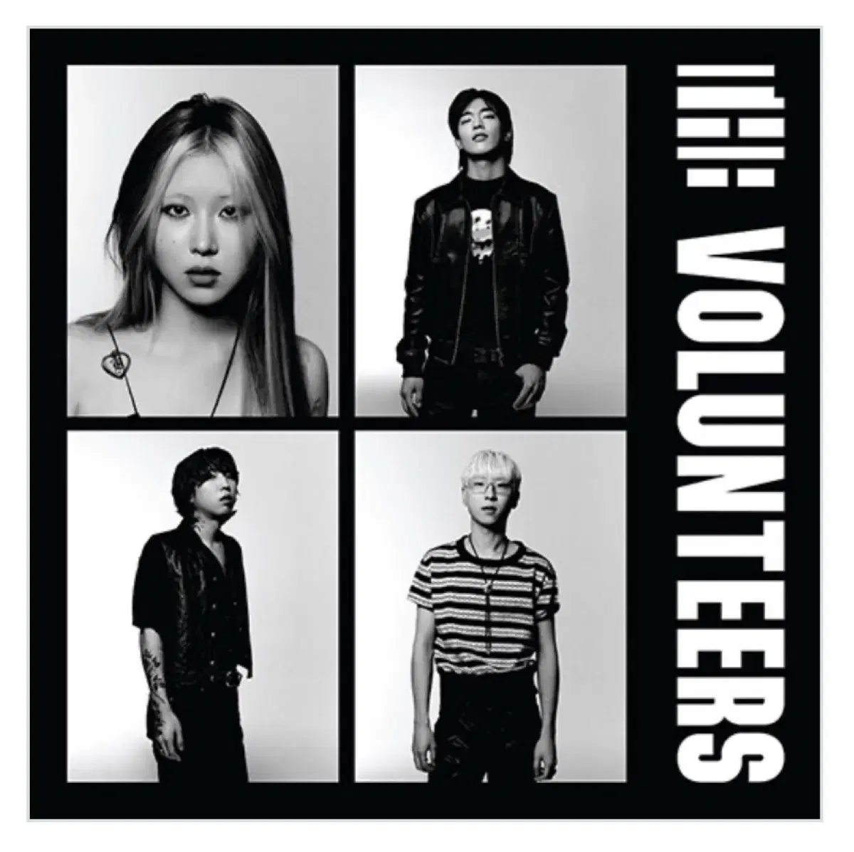 Sealed The Volunteers 1st Album LP Vinyl Baek Yerin Band