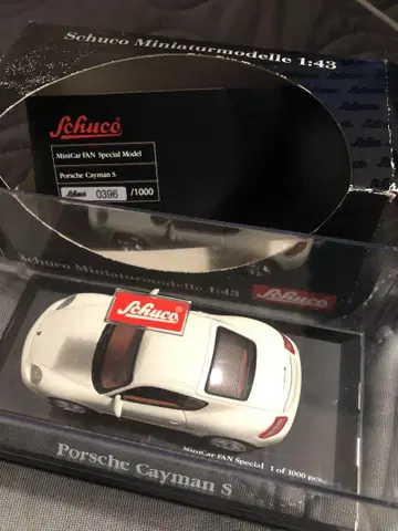 Schuco 1/43 Porshe Cayman S 포르쉐 한정품 1000