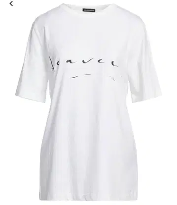 ANN DEMEULEMEESTER heaven 티셔츠 화이트