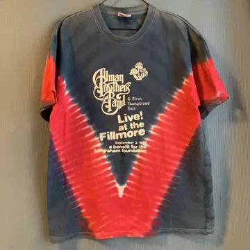 90년대 Allman Brothers Band Live 티셔츠 L 사이즈