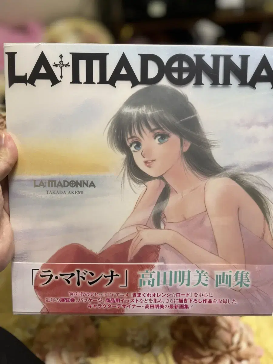 키마구레 오렌지로드 변덕쟁이 화집 la madonna.  타카다아케미