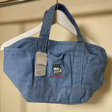 모후마누르 신상 완판 데님 토트백 택 포함 새상품