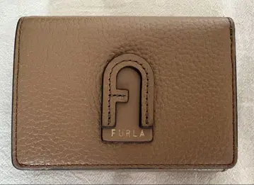 FURLA 3단 폴더형 지갑(코인 케이스 부분에만 얼룩 있음)