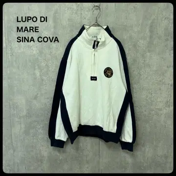 # LUPO DI MARE SINA COVA 하프 지퍼 트레이닝복