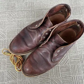 레드윙 슈즈 브라운 레이스업 부츠 USA 9 27cm