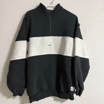 nautica 하프 지퍼 후드티 L