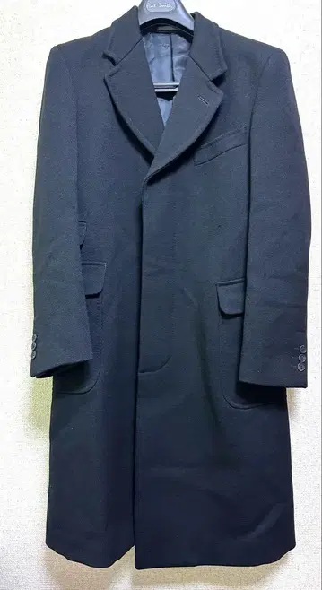 폴스미스 블랙 체스터 코트 M