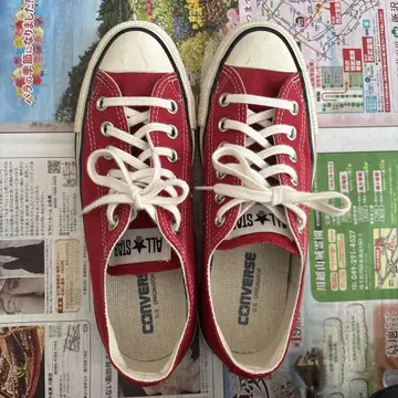 CONVERSE ALL STAR 레드 스니커즈