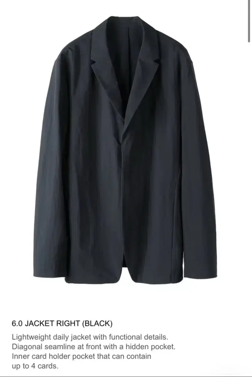 (새상품)포스트아카이브팩션 파프 paf 6.0 right jacket L