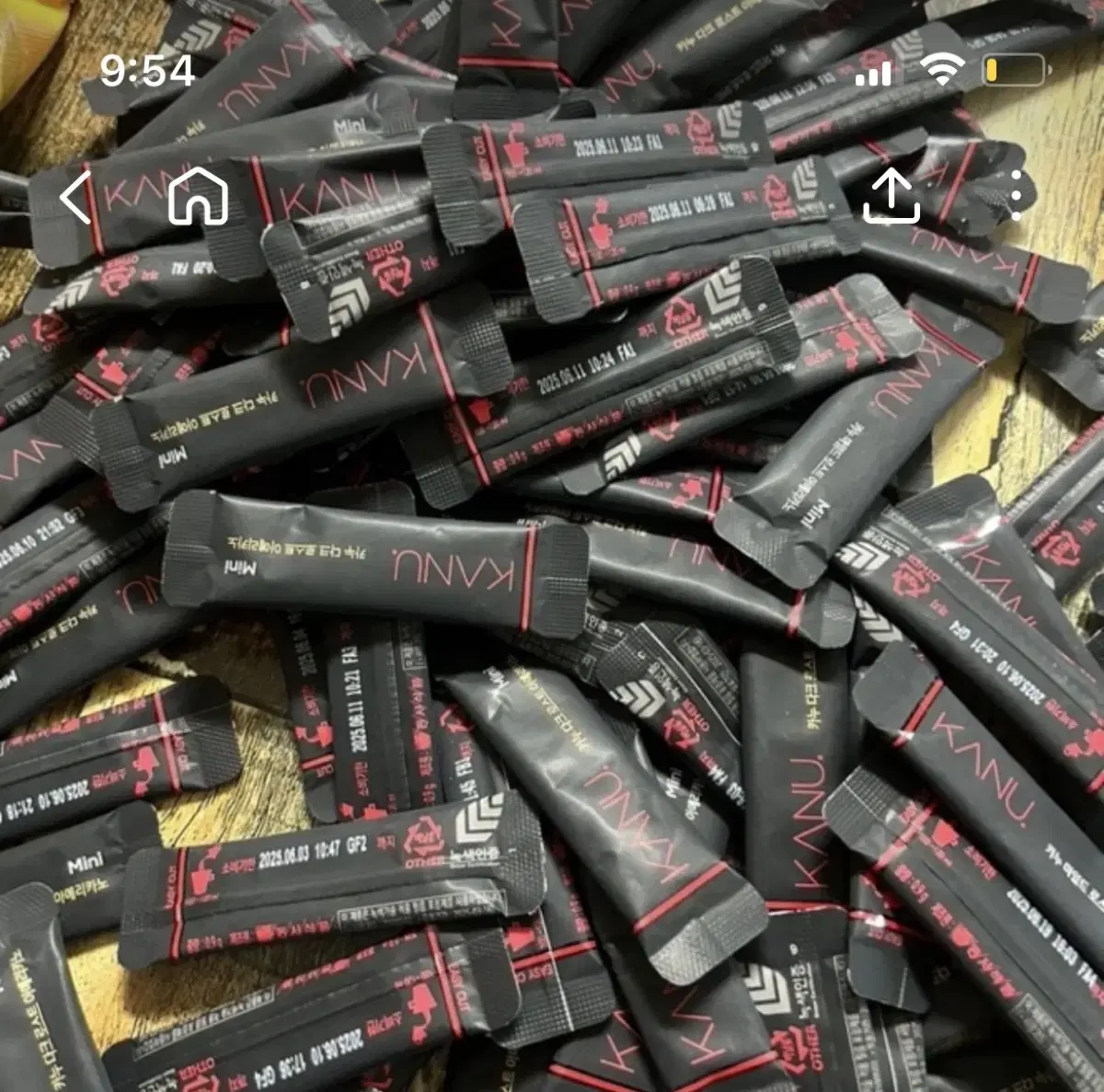 카누 커피 100개 15000원