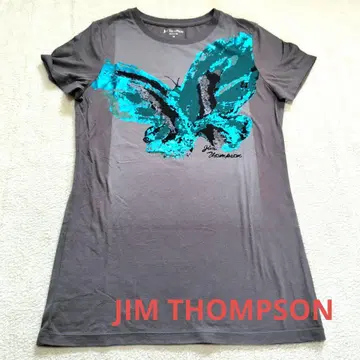 Jim Thompson 나비 디자인 티셔츠 M