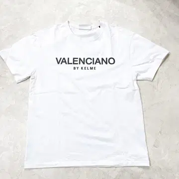VALENCIANO 발렌시아노 남성용 티셔츠 반팔 화이트 T S