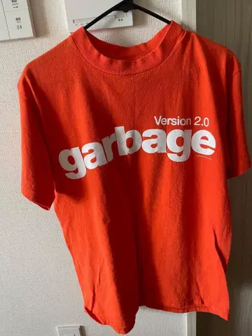 Garbage Version 2.0 가비지 투어 공식 티셔츠 M