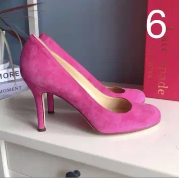 katespade 6 핑크 하이힐 펌프스 케이트 스페이드