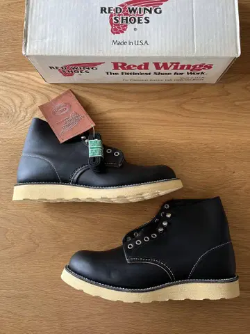 Red Wing 8165 97년산 자수 깃털 택 데드 스톡 상품