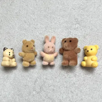 실바니안 패밀리 플로키 봉제 인형과 잡화 세트
