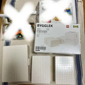 이케아 BYGGLEK 화이트 박스 익명 배송