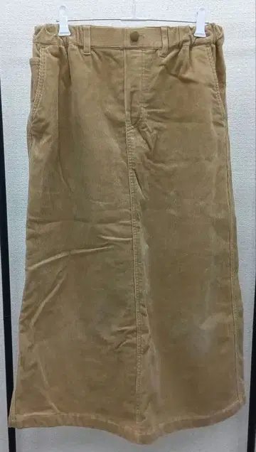 BELLE MAISON DAYS 베이지 롱 스커트 코튼 94%