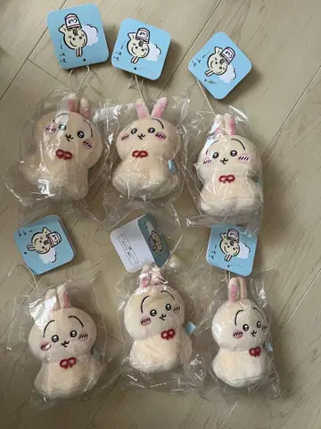 치이카와 우라야하보즈 마스코트 6개 세트