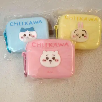 치이카와 CHIIKAWA 미니 실리콘 파우치 치이카와 하치와레 토끼 3종