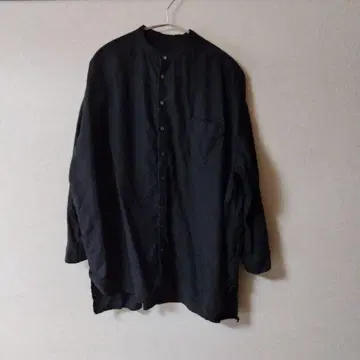 nest robe 네스트로브 린넨 하이 카운트 밴드 카라 셔츠