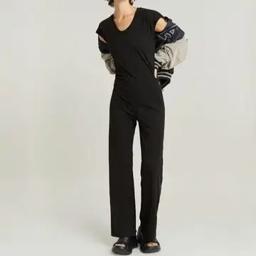 G-STAR RAW 소프트 플레어 점프 수트 작업복