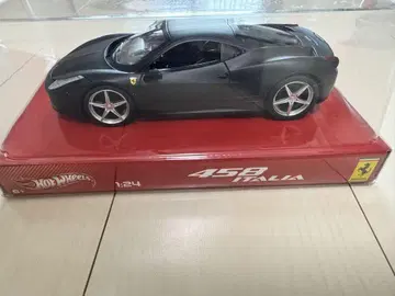 핫휠 458 이탈리아 1:24 매트 블랙