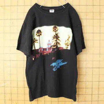 2010 EAGLES 이글스 반팔 밴딩 티셔츠 블랙 S ss73
