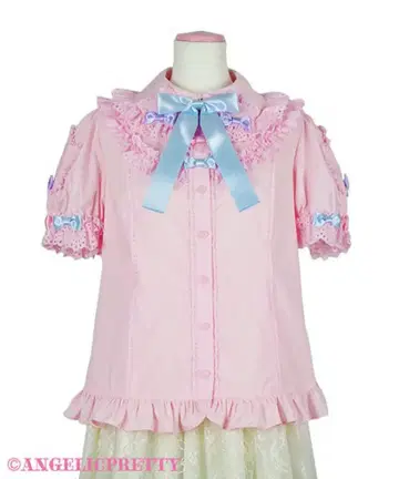 컬러풀 스타 블라우스 Angelic Pretty