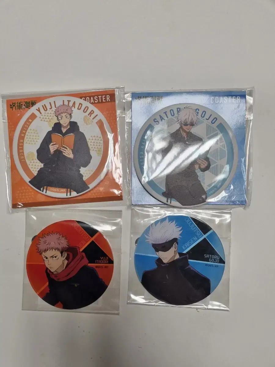(Sealed) Jujutsu Kaisen Satoru Gojo, Yuji Itadori Coaster