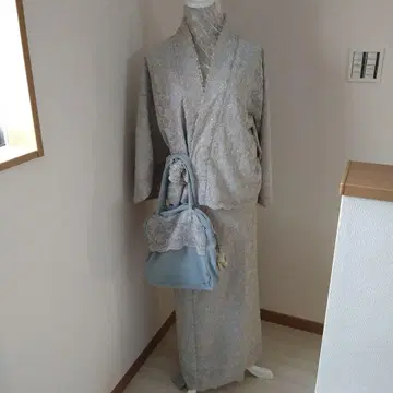 기모노 유카타 2부식 일본 의류 세퍼레이트 가방 세트
