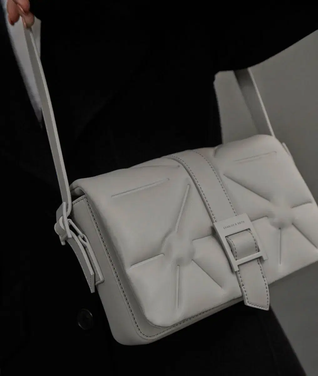 Charles & Keith Quilted Shoulder Bag (New, Discontinued)