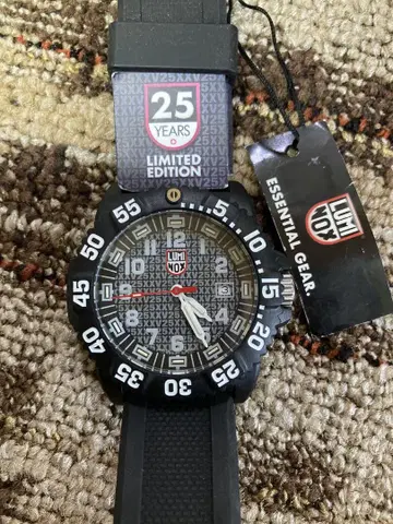 루미녹스 25주년 기념 모델 한정품 Limited Edition 시계