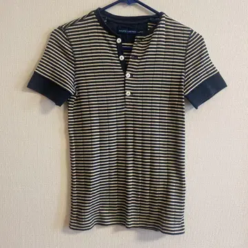 Ralph Lauren 스트라이프 헨리넥 티셔츠