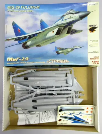 벨쿠트 1/72 미그-29 풀크럼/스위프트스 곡예 비행 팀 72-014
