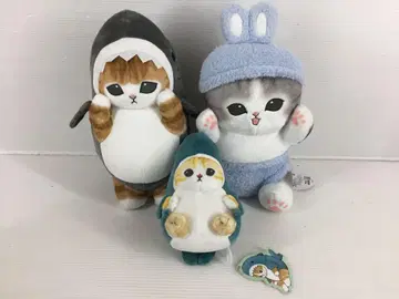 T153 mofusand 봉제 인형 모음 택 포함 상어 냥냥 팬티