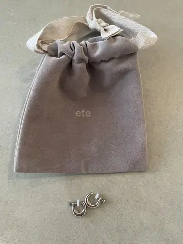 ete 실버 귀찌
