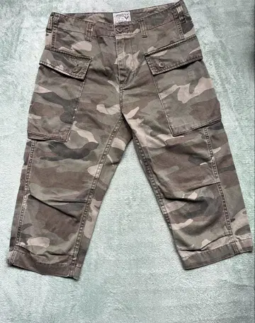 아비렉스 하프 팬츠 카모플라쥬 사이즈 S
