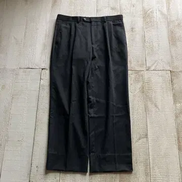 랄프 로렌 울 슬랙스 33 차콜