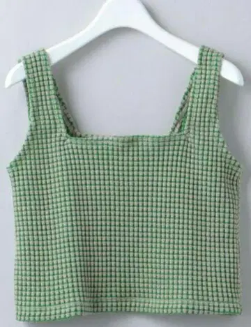 <6 roku>WAFFLE TANK TOP 탱크탑 뷔스티에