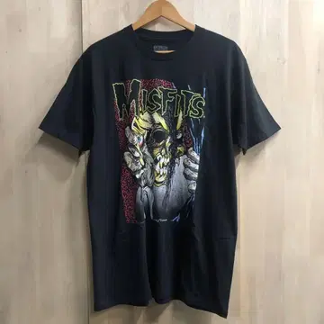 MISFITS 밴드 티셔츠 PUSHEAD 패스 헤드