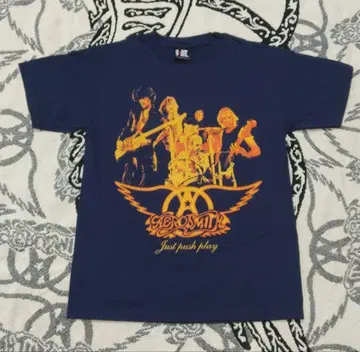 AEROSMITH JPPT 셔츠 M 네이비