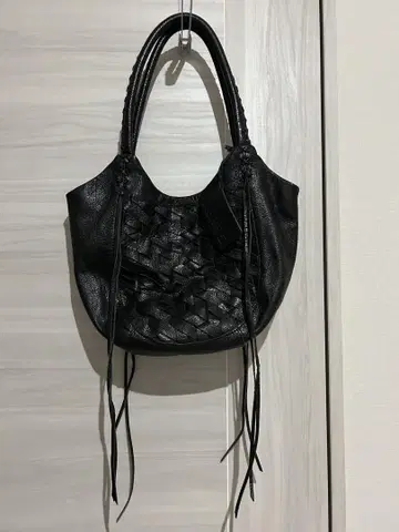 리네아 페레 linea pelle 숄더 백 프린지