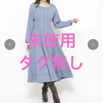 앙데팡당 원피스 블루