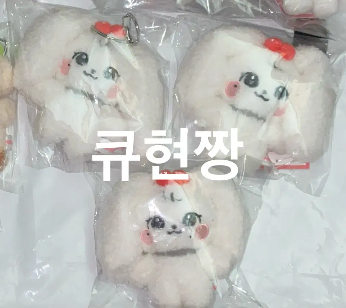 (현물2개) 아이브 미니브 10cm 플러시 키링 체리 미개봉 양도