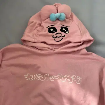 빤쮸토끼 나리키리 후드티 M 후드티 핑크 나리키리