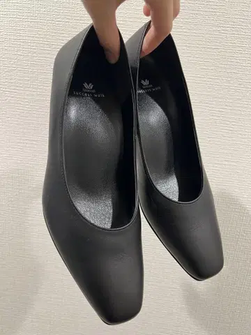 SUCCESS WALK 와코루 펌프스 22.5cm 블랙