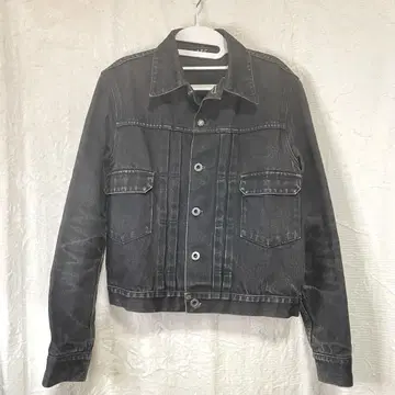 아페쎄 블랙 데님 자켓 M 사이즈 일본제